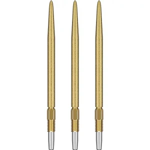 Dartspetsar | Target Swiss SLK Point Gold - 42mm | Target | Vikt: 4g, Längd: 42mm, Säljs i 3-pack | Precision, Kontroll, Darttävlingar