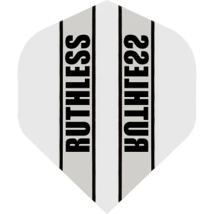 Dart Flights | Ruthless Clear Panel Classic Flights Standard 3-pack | Ruthless | Mått: 45 x 1 x 111 mm, Vikt: 4 gram | Darttillbehör, Aerodynamiska fl