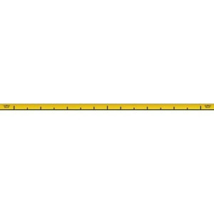 Dartmarkör | Bull's Steel Oche | Bull's | 66 cm, Hållbar metall, Lätt att ta bort | Dartspel, Professionell dartutrustning, Spelmarkerare