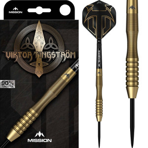 Mission Viktor Tingstrom 90% Steel Tip Darts - 24 gram