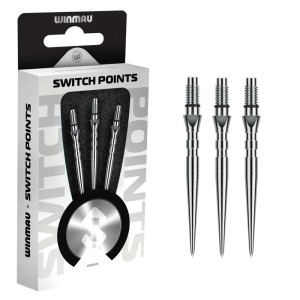 Winmau Switch Point Groove Silver - 26mm