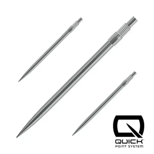 Harrows Quick Points Silver - 40mm