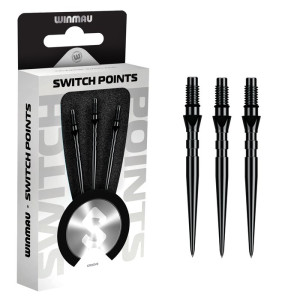 Winmau Switch Point Groove Black - 30mm