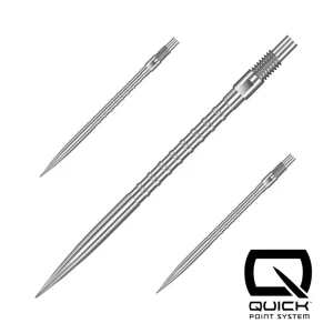 Harrows HM Grip Quick Point Silver - 26mm
