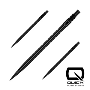 Harrows Micro Ridge Quick Points Black - 26mm