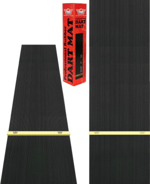 Bull's Rubber Dartmat + Oche 300x60cm