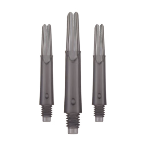 L-Shaft Locked Straight Clear Black 330
