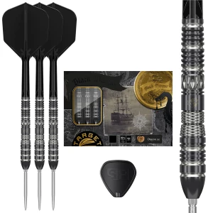 Target Japan Black Marque Dragon 3.0 Swiss Point 90% Steel Tip Darts - 23 gram