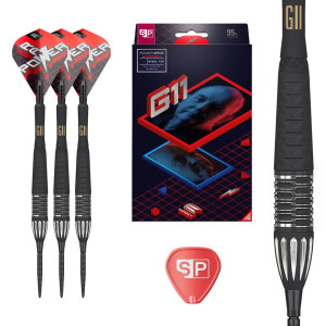 Target Phil Taylor Raw Power G11 Swiss Point 95% - Steel Tip Darts - 24 gram