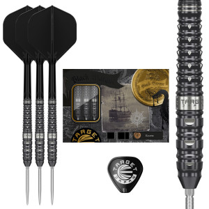 Target Japan Black Marque Eclipse Swiss Point 90% Steel Tip Darts - 25 gram