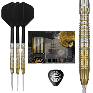 Target Japan Black Marque Enzo Swiss Point 90% Steel Tip Darts - 24 gram