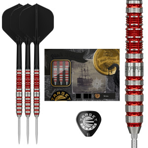 Target Japan Black Marque Spinel Swiss Point 90% Steel Tip Darts - 24 gram