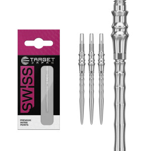 Target Japan Premium Swiss Point Silver - 30mm