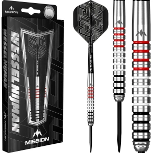Mission Wessel Nijman 95% Steel Tip Darts - 23 gram