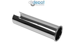 Auspuffblende 175 mm mit gerader Abgasführung
