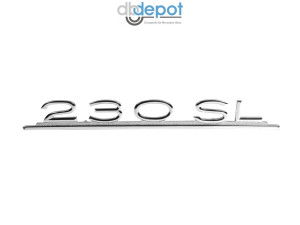 Typenkennzeichen 230 SL Heckdeckel