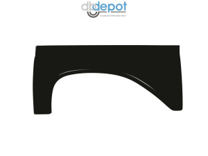 Reparaturblech Radlauf hinten links NF