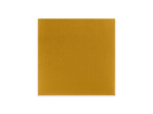 Żółty panel tapicerowany 50x50 Welur kwadrat