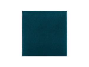 Turkusowy panel tapicerowany 50x50 Welur kwadrat