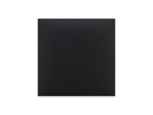 Panel ścienny tapicerowany Czarna Ekoskóra 50x50 kwadrat