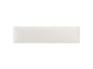 Kremowy panel tapicerowany 80x20 Welur prostokąt