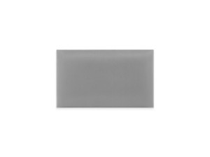 Panel ścienny tapicerowany Jasny Szary 50x30 Welur prostokąt