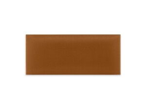 Miodowy panel tapicerowany 70x30 Welur prostokąt