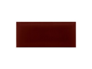 Bordowy panel tapicerowany 70x30 Welur prostokąt