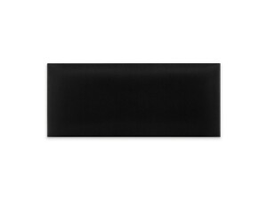 Panel ścienny tapicerowany Czarny Welur 70x30 prostokąt