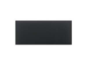 Panel ścienny tapicerowany Grafitowa Ekoskóra 70x30 prostokąt