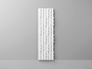 Panel dekoracyjny z klockami 3D MILO Clickform - Biały - Murso
