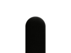 Czarny panel tapicerowany 30x60 Welur płotek