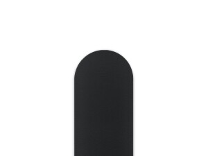 Panel ścienny tapicerowany Czarna Ekoskóra 30x60 płotek