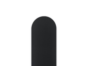 Czarny panel ścienny tapicerowany 30x80 Ekoskóra płotek