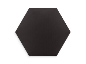 Panel ścienny tapicerowany Brązowa Ekoskóra 40x35 heksagon