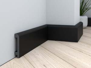 Listwa Przypodłogowa Czarna DSP11 Decor System 200 cm
