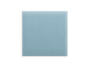 Błękitny panel tapicerowany 50x50 Magic Velvet kwadrat