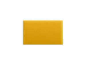 Żółty panel tapicerowany 50x30 Magic Velvet prostokąt