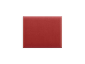 Panel ścienny tapicerowany Czerwony Magic Velvet 50x40 prostokąt