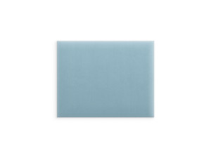 Błękitny panel tapicerowany 50x40 Magic Velvet prostokąt