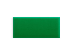Zielony panel tapicerowany 70x30 Magic Velvet prostokąt