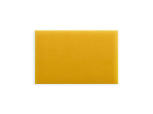Panel ścienny tapicerowany Żółty Magic Velvet 60x40 prostokąt