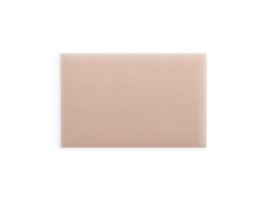 Panel ścienny tapicerowany Pudrowy Róż 60x40 Magic Velvet prostokąt