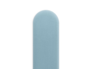 Błękitny panel tapicerowany 30x100 Magic Velvet płotek