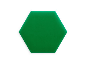 Zielony panel tapicerowany 30x26 Magic Velvet heksagon