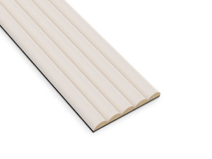 Panel ryflowany MDF - Beżowy - LAMEO
