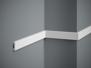 Listwa ścienna malowana na biało MD011P Mardom Decor