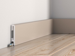 Listwa przypodłogowa 8 cm PCV DuroFit PF080C - Cappuccino - Premium Floor