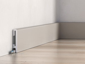 Listwa przypodłogowa 8 cm PCV DuroFit PF080K - Kaszmir - Premium Floor