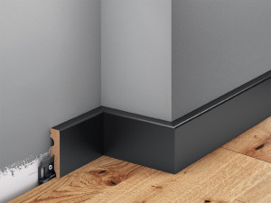 Listwa MDF lakierowana półmat Czarna - LMDF-01MC Creativa